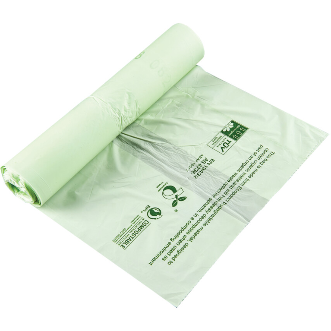 Compostable Sacks 7ltr x 52 (£0.09 per bag)